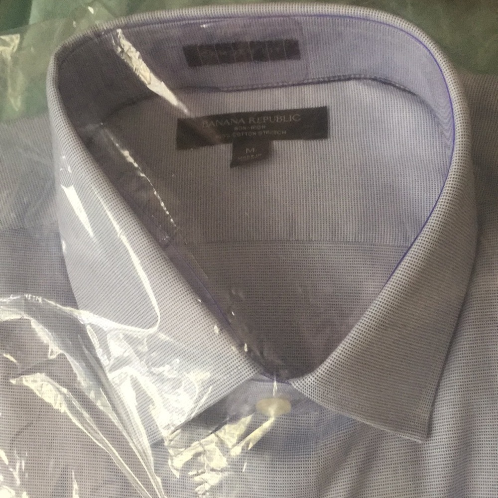 Banana republic NWT camden fit shirt 100% cotton - Picture 3 of 3